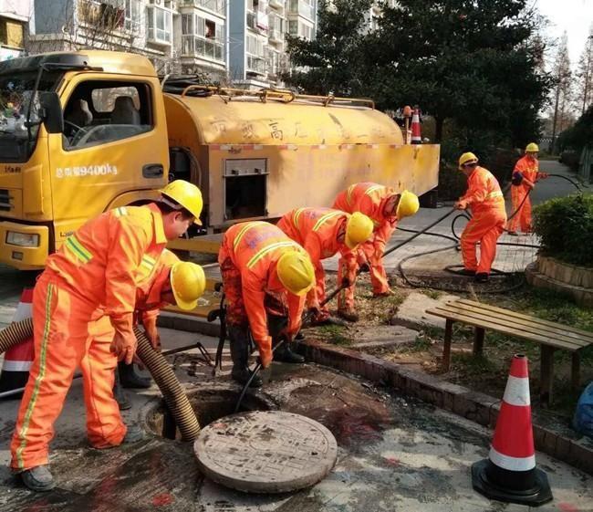 武山市政管道清淤