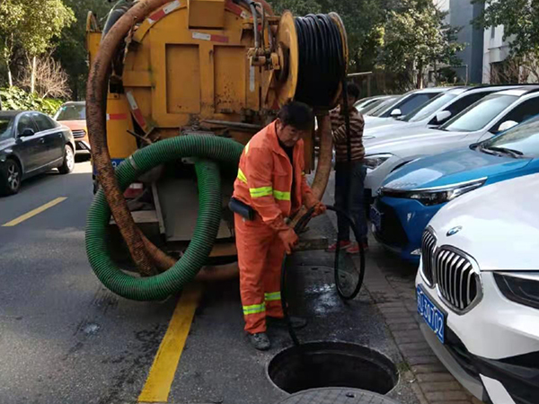 武山排污管道清淤